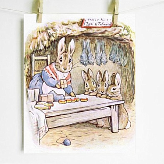 Beatrix Potter The Tale of Benjamin Bunny Peter Poster (Creator Uploaded)