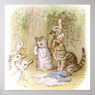 Beatrix Potter, Tom Kitten, Custom Poster