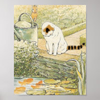 Beatrix Potter - White Cat