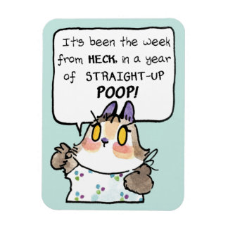 Beatrix week from heck magnet