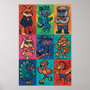 Beats and Beasts Poster