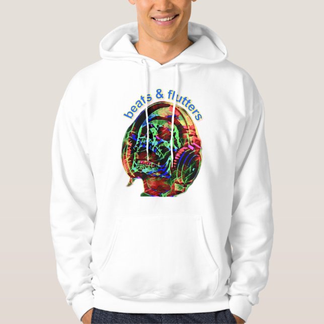 beats and flutters hoodie (Front)