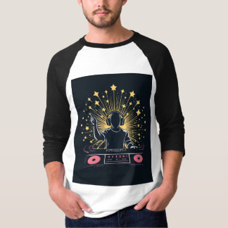 Beats & Basslines" "Mix Master" "Turntable Titan"  T-Shirt