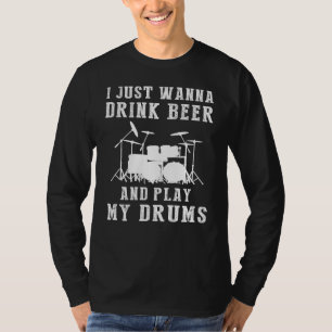 Beats & Brews: Beer, Drums, and Non-Stop Fun Await T-Shirt