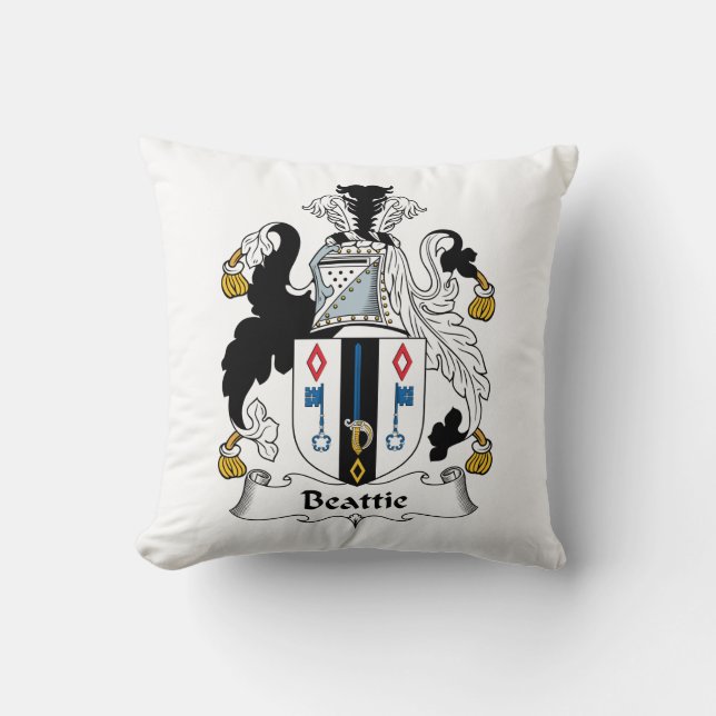 Beattie Family Crest Cushion (Front)