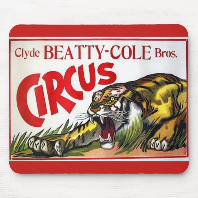 Beatty Cole Circus Mouse Mat (Front)
