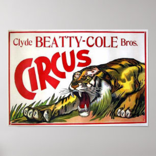 Beatty Cole Circus Poster