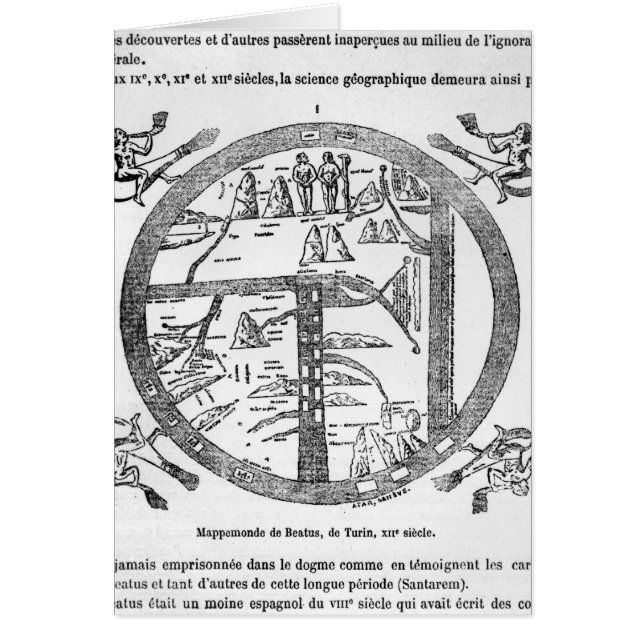 Beatus of Turin mappamundi (Front)