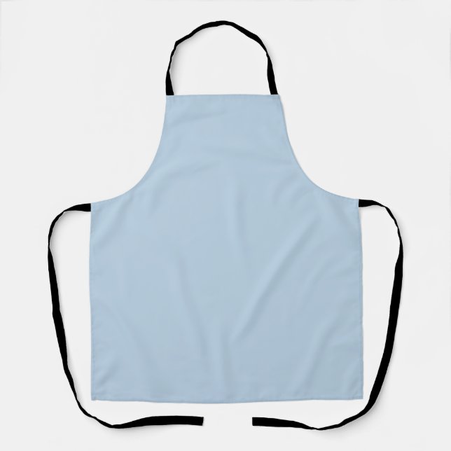 Beau blue  (solid colour)  apron (Front)
