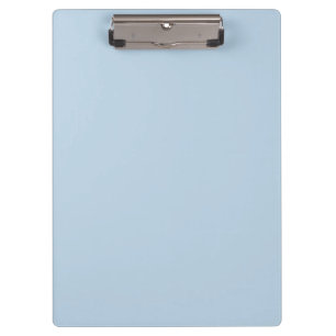 Beau blue (solid colour) clipboard