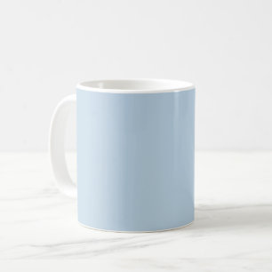 Beau blue (solid colour) coffee mug