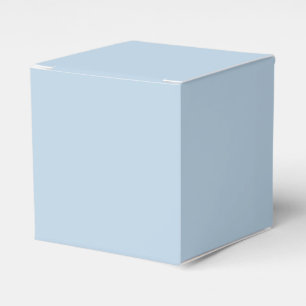 Beau blue (solid colour) favour box