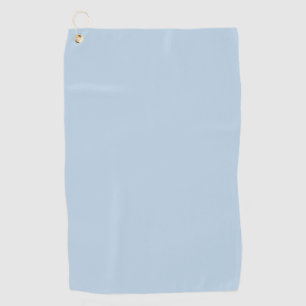 Beau blue (solid colour) golf towel