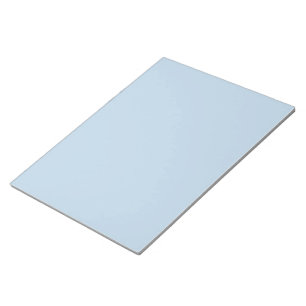 Beau blue (solid colour) notepad