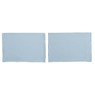 Beau blue  (solid colour)  pillowcase