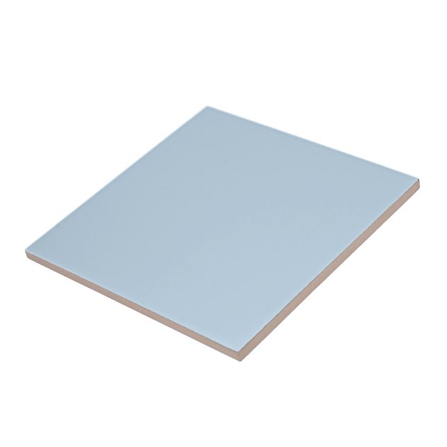 Beau blue  (solid colour)  tile (Side)