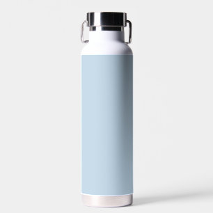Beau blue (solid colour) water bottle