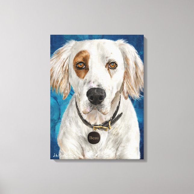 Beau Canvas Print (Front)