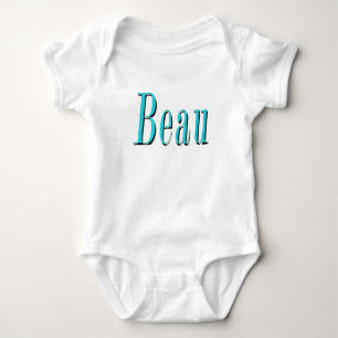 Beau Name Logo, Baby Bodysuit