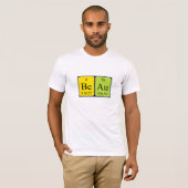 Beau periodic table name shirt (Front Full)