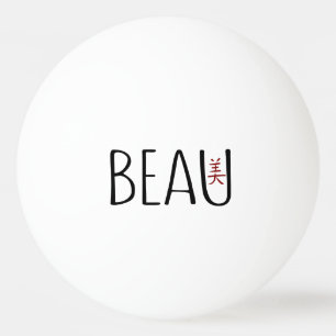 Beau Ping Pong Ball