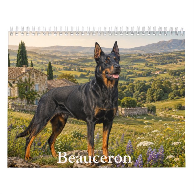 Beauceron Calendar (Cover)