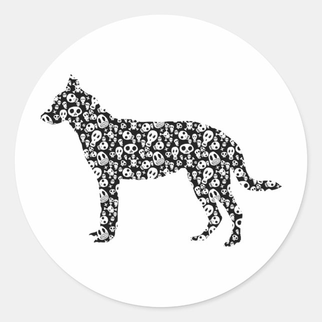 Beauceron Classic Round Sticker (Front)