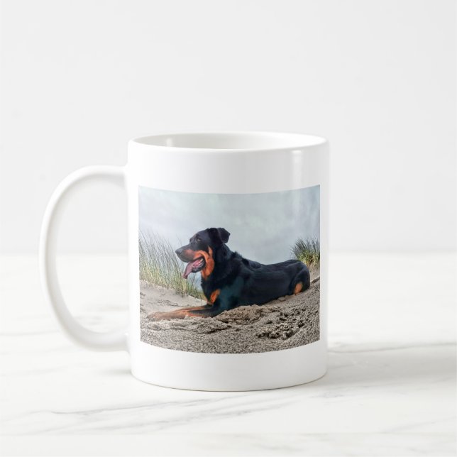 Beauceron Coffee Mug (Left)