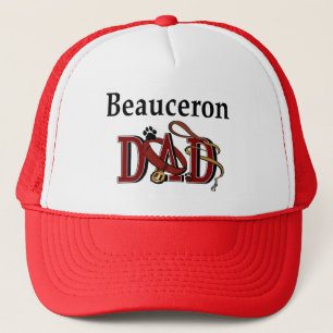 Beauceron Dad Gifts Trucker Hat