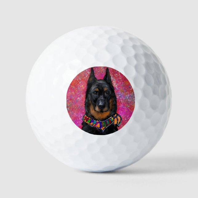 Beauceron                       golf balls (Front)
