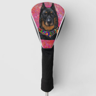 Beauceron golf head cover