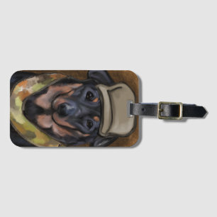 Beauceron               luggage tag