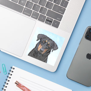 Beauceron Painting - Cute Original Dog Art