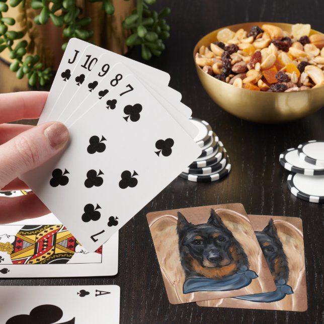 Beauceron Playing Cards (In Situ)