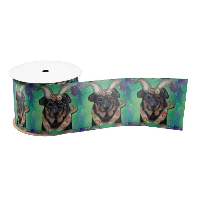 Beauceron        satin ribbon (Spool)