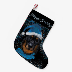 Beauceron                       small christmas stocking
