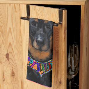 Beauceron                       tea towel