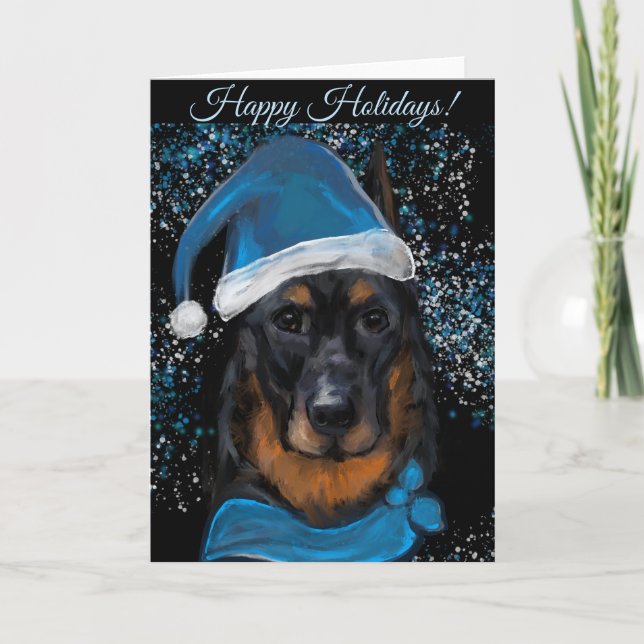 Beauceron                       thank you card (Front)