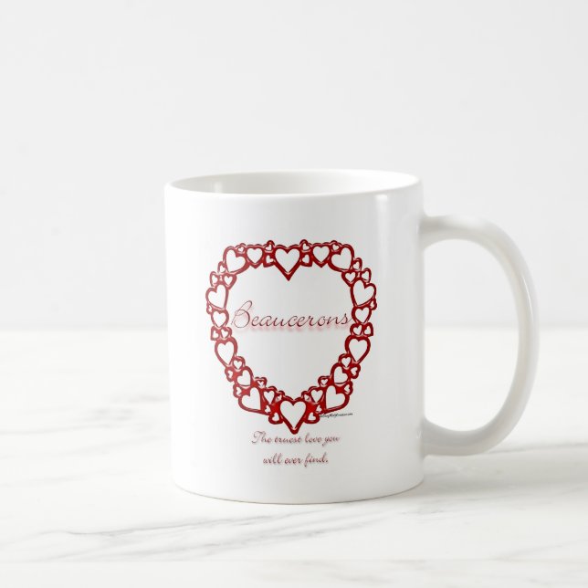 Beauceron True Love Coffee Mug (Right)
