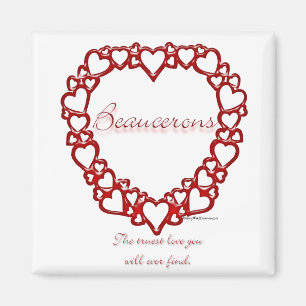 Beauceron True Love Magnet
