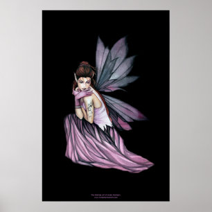 Beaufitul Gothic Fairy Poster by Molly Harrison