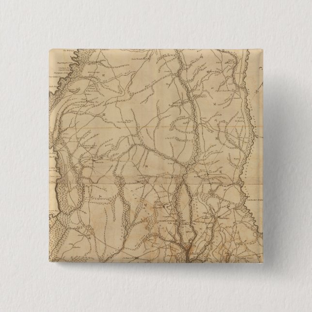 Beaufort District, South Carolina 15 Cm Square Badge (Front)