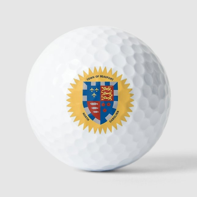 BEAUFORT NORTH CAROLINA GOLF BALLS (Front)