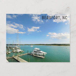 Beaufort North Carolina Travel Photo Postcard