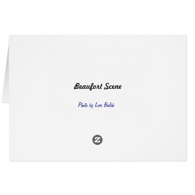 Beaufort Scene (Back Horizontal)