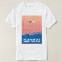 Beaufort Sea Canada USA travel poster