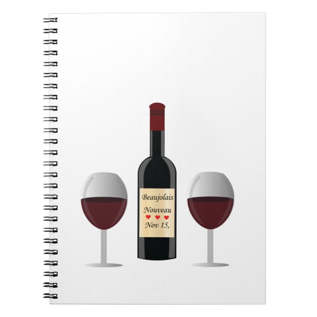Beaujolais Nouveau Day Notebook (Front)