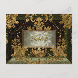 Beaumanoir Mishka Victorian Table Number Card