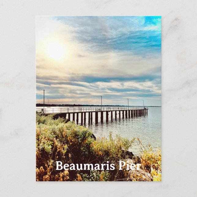 Beaumaris Pier Postcard (Front)
