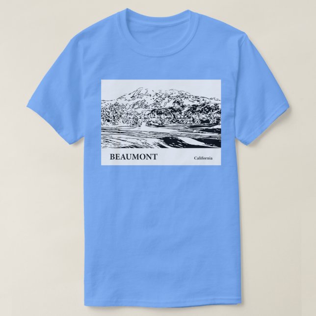 Beaumont California TShirt 1 (Design Front)
